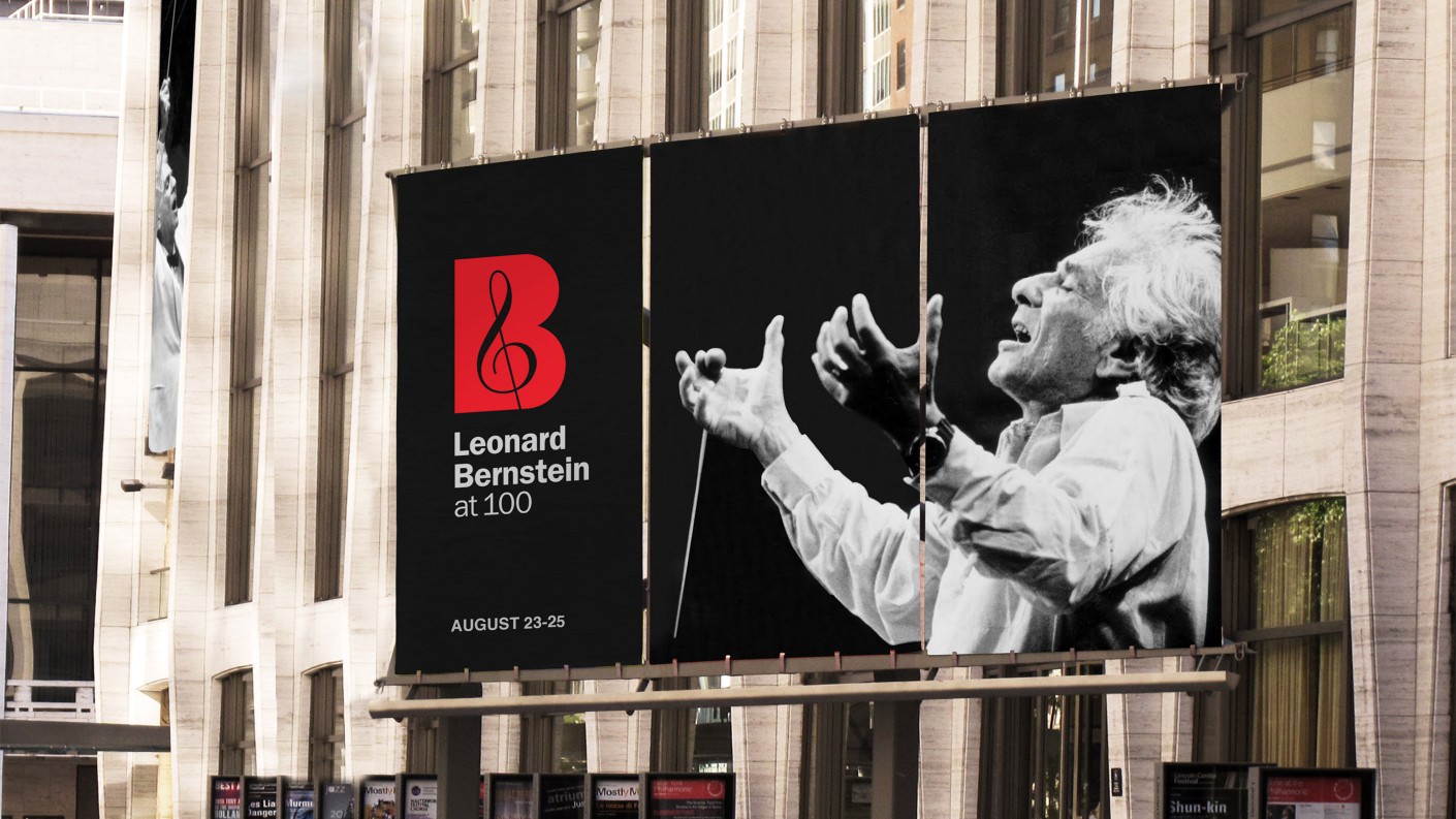 Chermayeff Geismar Haviv   Leonard Bernstein W Banner1 Hero 1 1410x793 